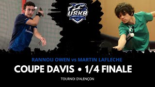 HIGHLIGHTS  OWEN RANNOU 1599 VS MARTIN LAFLECHE 1773  14  TOURNOI D’ALENÇON 2024 [upl. by Dyan]