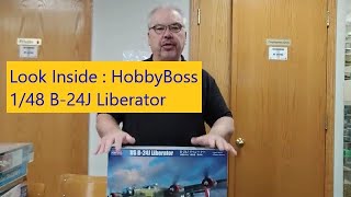 Box Review  HobbyBoss 148 B24J Liberator [upl. by Virnelli]