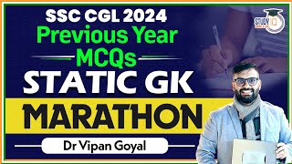 Static GK Marathon Class  Static GK for SSC CGL  Static GK Previous Year MCQs l By Dr Vipan Goyal [upl. by Silva833]