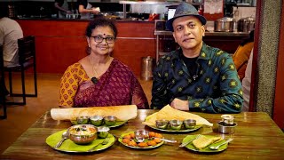 A Delicious Vegetarian Breakfast In Kochi GOKUL OOTTUPRA Ernakulam  Puttu Kadala Yelle Adda… [upl. by Elonore]