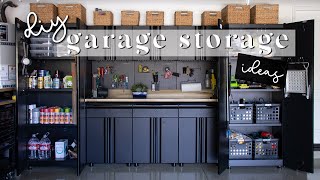 DIY Garage Storage Ideas Makeover Part 2 [upl. by Kerril415]