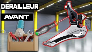 Comment installerrégler dérailleur avant [upl. by Twila960]