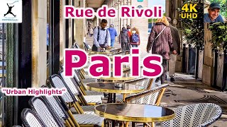 Discover the Magic of Rue Rivoli Paris Walking Tour [upl. by Lehctim]