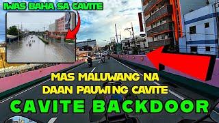 CAVITE BACKDOOR  ALTERNATIVE ROUTE PAUWI NG CAVITE  IWAS BAHA SA CAVITE [upl. by Nidla]