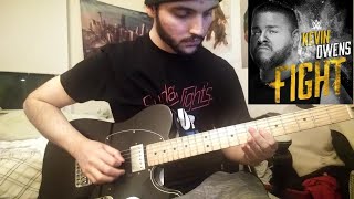 Kevin Owens  Fight WWE Theme Song Guitar Cover [upl. by Sacha]