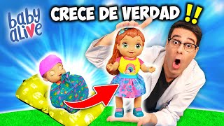 ABRO EL JUGUETE BEBÉ QUE CRECE DE VERDAD ¿Qué Hay Dentro de Baby Alive Baby Grows Up [upl. by Lanford]