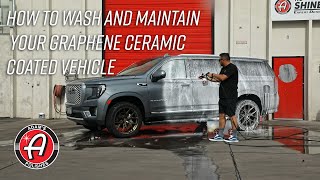 How to Wash and Maintain Your Graphene Ceramic Coated Vehicle [upl. by Hurst110]