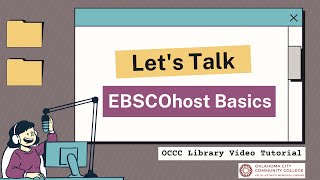 EBSCOhost Basics [upl. by Anayaran]