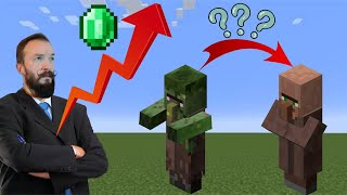 Tuto Minecraft  Comment guérir des zombies villageois et avoir des prix bas  Avec Redstone FR 120 [upl. by Hackney]