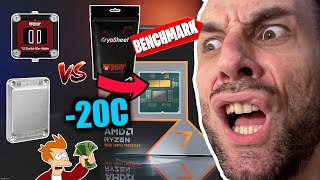 🛑 The BEST WAY To Cool AMD CPU 😲 Kryosheet vs Direct die vs HeatSpreader 😱 [upl. by Herzberg]