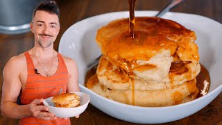 Matteo Lane Makes THICK Pancakes [upl. by Cherise]