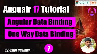 7 Angular 17 One Way Data Binding Learn with Practical Example  Tutorial Rays [upl. by Halona]