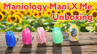 August Maniology Mani X Me Box Unboxing [upl. by Aicnelav]