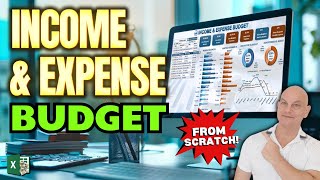 How To Create An Income amp Expense Budget Template In Excel  FREE DOWNLOAD [upl. by Alejandra760]