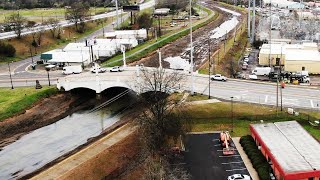 Augusta Canal drained to just a trace of water [upl. by Feodor775]