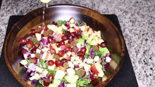 what I ate and lost 12 lbs in 4 days flush fat amp waste from your stomach healthy weight loss salad [upl. by Gough]