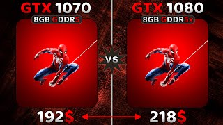 GTX 1070 vs GTX 1080  Test In 2023🔥  8 Games Tested [upl. by Gnem309]