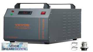 VEVOR Industrial Water Chiller CW3000 80W AirCooled Industrial Water Cooler Cooling Review [upl. by Vickey520]