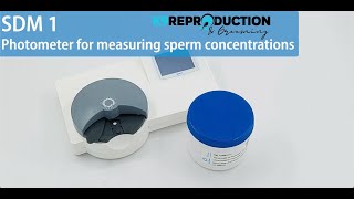 How To Use The SDM 1 Canine Semen Count Photometer  Canine Semen Analysis Made Simple [upl. by Orazio]