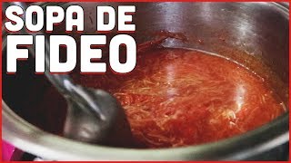 Sopa de fideo  Los Consejos de la Jefa [upl. by Waverley]