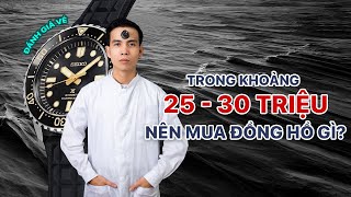 Nên Mua Đồng Hồ Nào Trong Tầm Giá 25 đến 30 Triệu Đánh Giá Về Seiko Driver  VIỆN ĐỒNG HỒ [upl. by Gnemgnok]