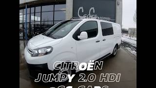 CITROËN JUMPY 20 HDI Lichte vracht met dubbele cabine [upl. by Aivek]