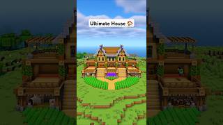 Minecraft ULTIMATE Survival House 🏠 Build minecraft [upl. by Enomys]