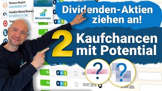 Dividenden Aktien ziehen an 2 Kaufchancen mit Potential [upl. by Snowber886]