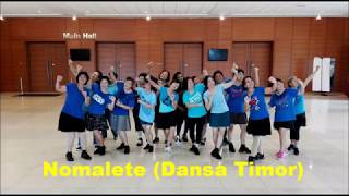 NOMALETE Line Dance Roosamekto Mamek [upl. by Nesyaj]