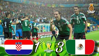 Croacia 13 México  Mundial Brasil 2014  Resumen y Goles HD TV Azteca 1080p  MLSMX [upl. by Yarased623]