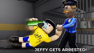 SML ROBLOX Jeffy Gets Arrested  ROBLOX Brookhaven 🏡RP  Funny Moments [upl. by Llemert685]