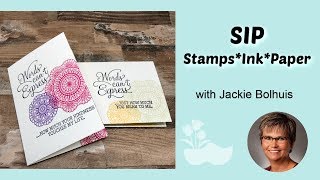 How to Make Beautiful Simple Stamped Greeting Cards [upl. by Raasch]