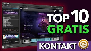 10 MEJORES LIBRERÍAS GRATIS para KONTAKT [upl. by Naahsar]