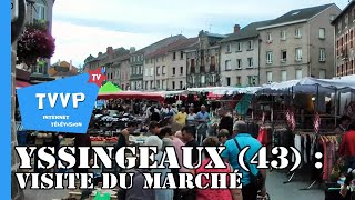 YSSINGEAUX  visite du MARCHÉ  TVVP [upl. by Linnea885]