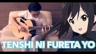 Tenshi ni Fureta YO KON  Fingerstyle Guitar [upl. by Annaeel10]