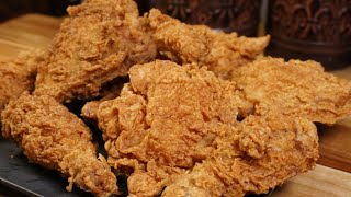 How To Make Fried Chicken Restaurant Style  Seasoned Salt Brine [upl. by Rammus]