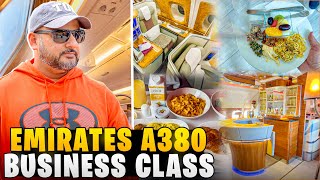 Experience the LUXURY of Emirates Business Class A380 from Toronto to Dubai [upl. by Lenhart303]