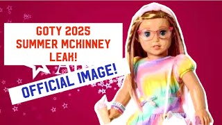 American Girl News amp Leaks Girl of the Year GOTY 2025 Summer McKinney First Official Image [upl. by Lichtenfeld]