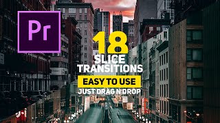 FREE SLICE TRANSITIONS PRESET FOR PREMIERE PRO  Premiere Pro Transitions [upl. by Collette]