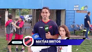 🔵🔴 Matías Britos emocionado tras su despedida soñada de Atenas quotCerré mi carrera como queríaquot [upl. by Ailahk]