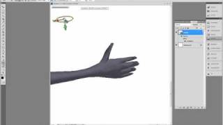 Use Photoshop CS4CS5 Extended to paint on 3D objects [upl. by Wylen18]