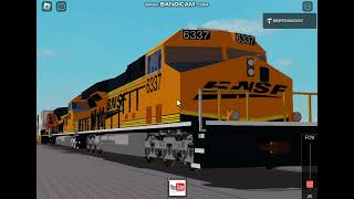 BNSF Intermodal at RS wGP60 [upl. by Hgieloj]