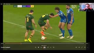 Centre Analysis Video RUGBY LEAGUE COACH [upl. by Adnertal]