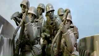 Omaha Beach DDay Army Men WW2 Normandy Invasion [upl. by Borlase]