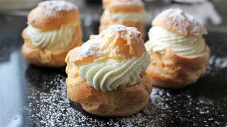 Recette choux à la crème chantilly [upl. by Yelak]