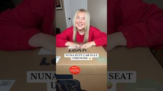 NUNA REVV CARSEAT UNBOXING 🤪 I swear — the rotating seat is a game changer ‼️ nuna baby carseat [upl. by Yale192]