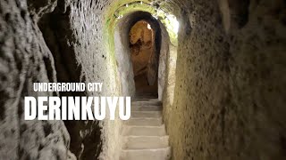 Exploring Derinkuyu The Mysterious Underground City of Turkey  Walking  Derinkuyu Yeralti Sehri [upl. by Peursem821]