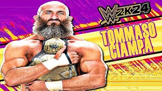 WWE 2K24  Tommaso Ciampa Signatures and Finishers [upl. by Godfrey]