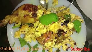 Egg Chicken Ghotala Recipe  Anda Chicken Ghotala  Street Food Chicken [upl. by Astera276]