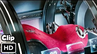 Peter Make His Suit Hindi SpiderMan Far From Home 2019 HD 4K iMAX [upl. by Luise]